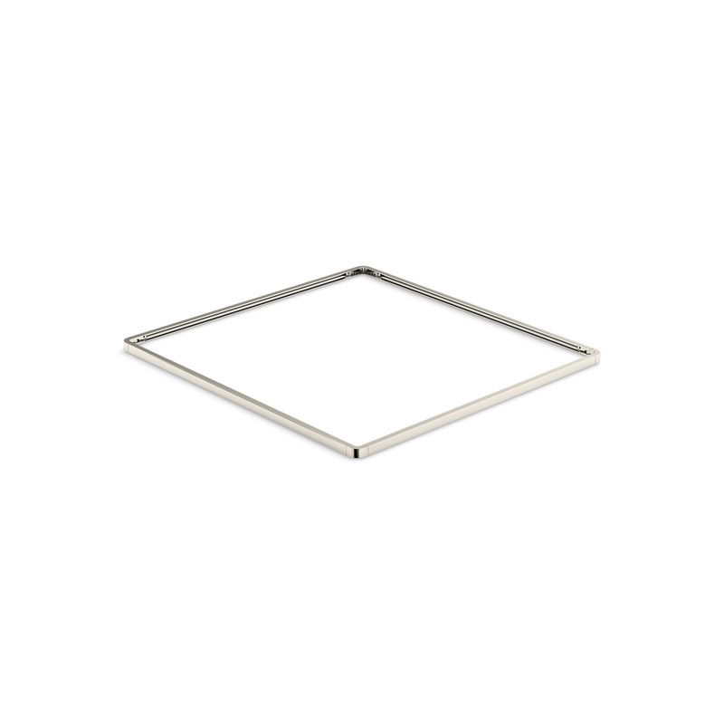 KOHLER K-31111-SN Real Rain Overhead Panel Trim In Vibrant Polished Nickel