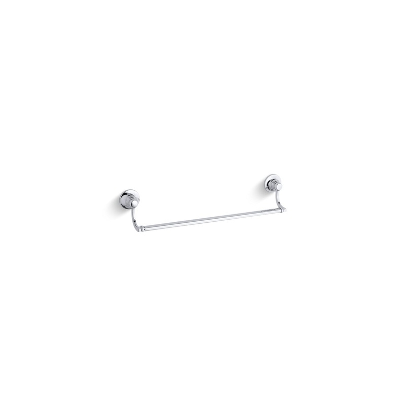 KOHLER K-11410-CP Bancroft 18" Towel Bar In Polished Chrome