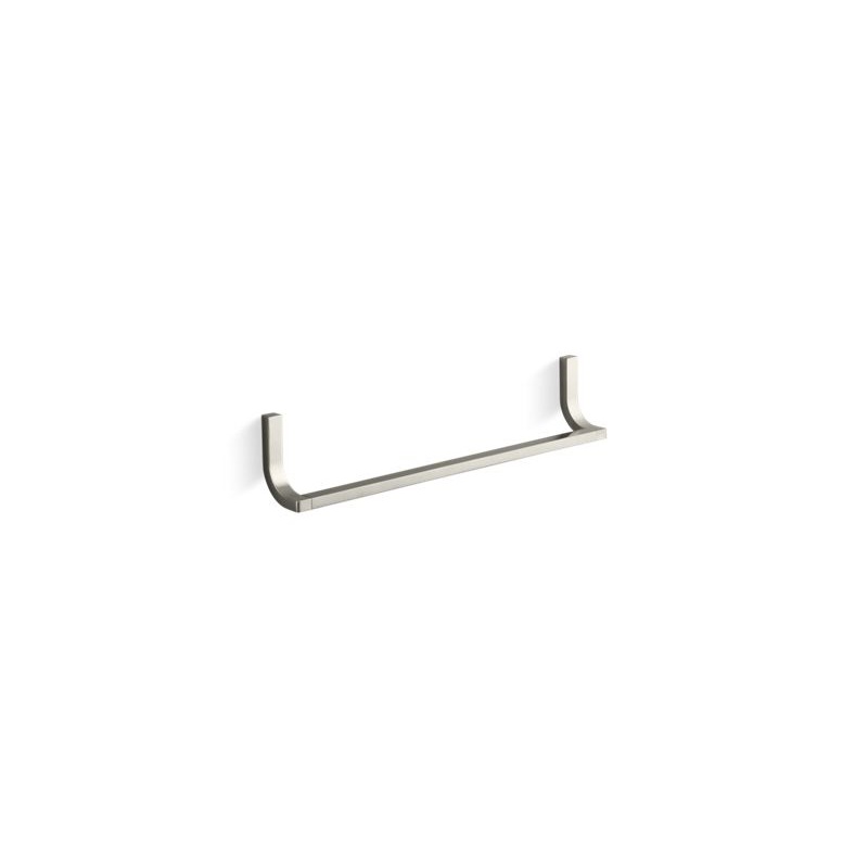 KOHLER K-11580-BN Loure 18" Towel Bar In Vibrant Brushed Nickel