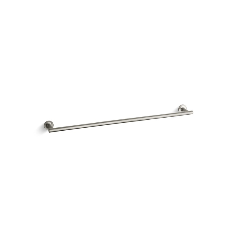 KOHLER K-14437-BN Purist 30" Towel Bar In Vibrant Brushed Nickel