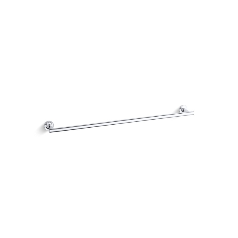 KOHLER K-14437-CP Purist 30" Towel Bar In Polished Chrome