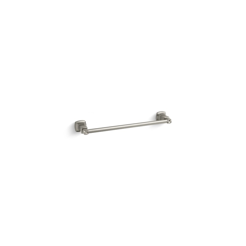KOHLER K-16250-BN Margaux 18" Towel Bar In Vibrant Brushed Nickel