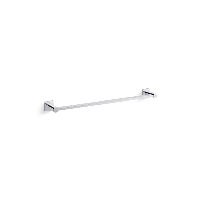 KOHLER K-23525-CP Parallel 24" Towel Bar In Polished Chrome