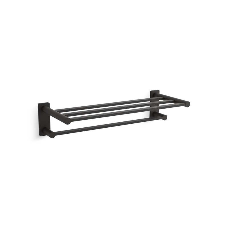 KOHLER K-23530-BL Parallel Hotelier In Matte Black