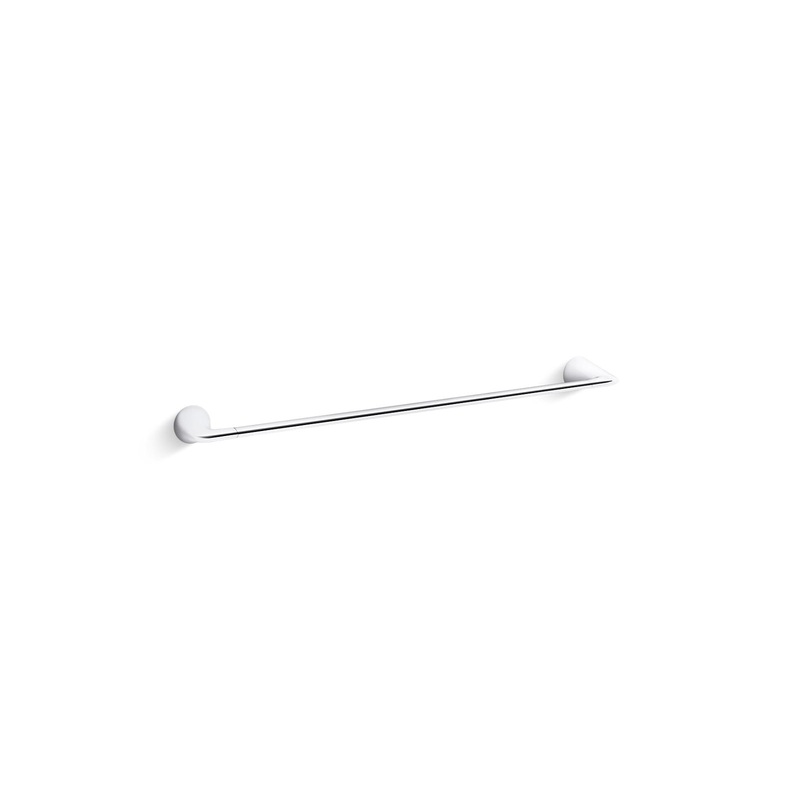 KOHLER K-24756-CP Modern 24" Towel Bar In Polished Chrome