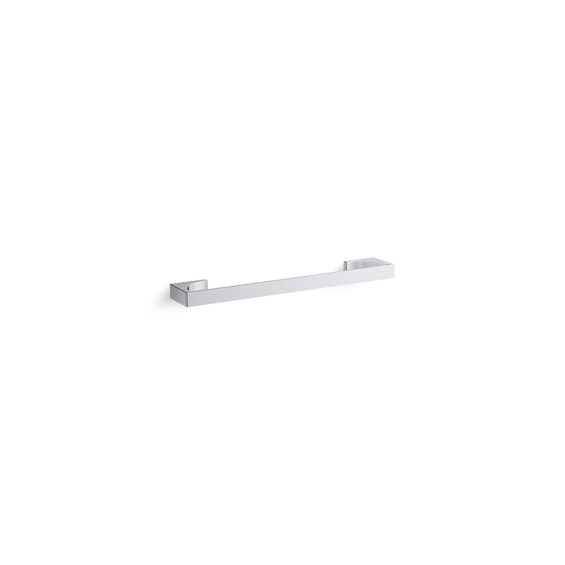 KOHLER K-26567-CP Minimal 18" Towel Bar In Polished Chrome