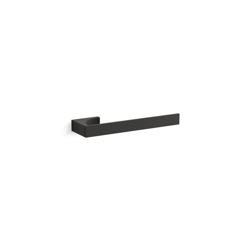 KOHLER K-26570-BL Minimal Towel Arm In Matte Black