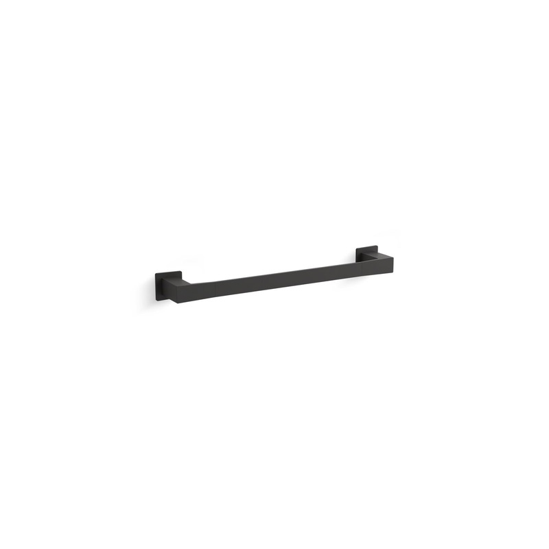 KOHLER K-26633-BL Honesty 18" Towel Bar In Matte Black