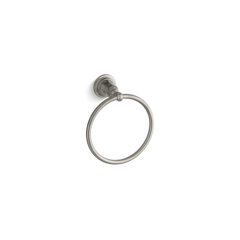 KOHLER K-13507-BN Kelston Towel Ring In Vibrant Brushed Nickel