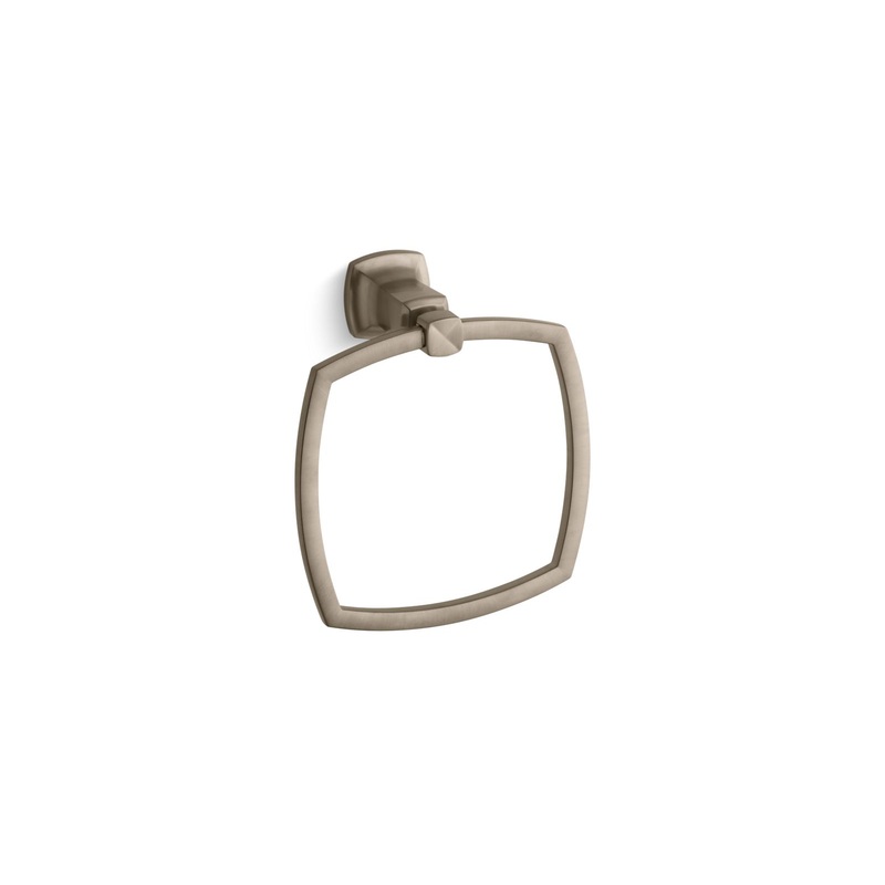 KOHLER K-16254-BV Margaux Towel Ring In Vibrant Brushed Bronze