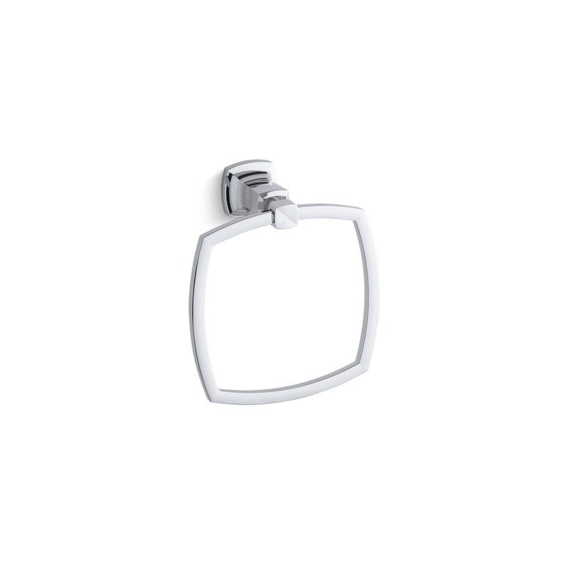 KOHLER K-16254-CP Margaux Towel Ring In Polished Chrome