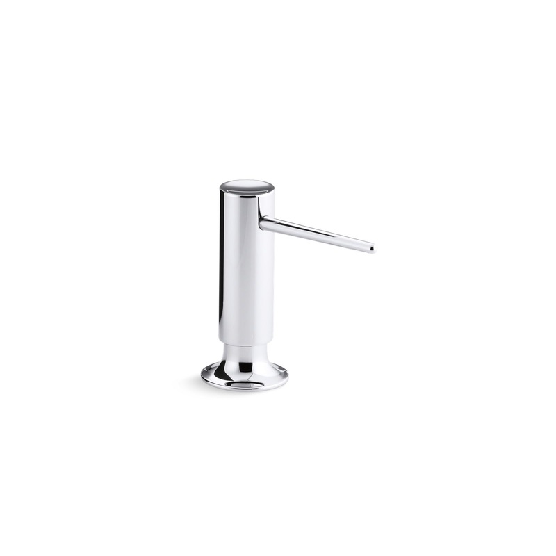 KOHLER K-1995-CP Contemporary Design Soap/Lotion Dispenser In Polished Chrome