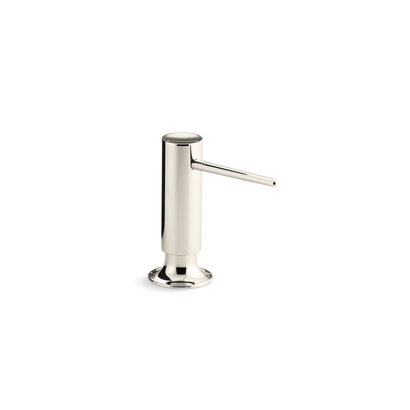 KOHLER K-1995-SN Contemporary Design Soap/Lotion Dispenser In Vibrant Polished Nickel