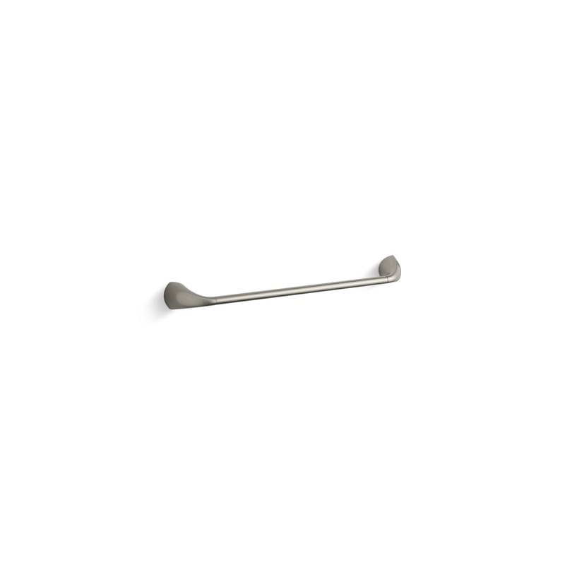 KOHLER K-37050-BN Alteo 18" Towel Bar In Vibrant Brushed Nickel