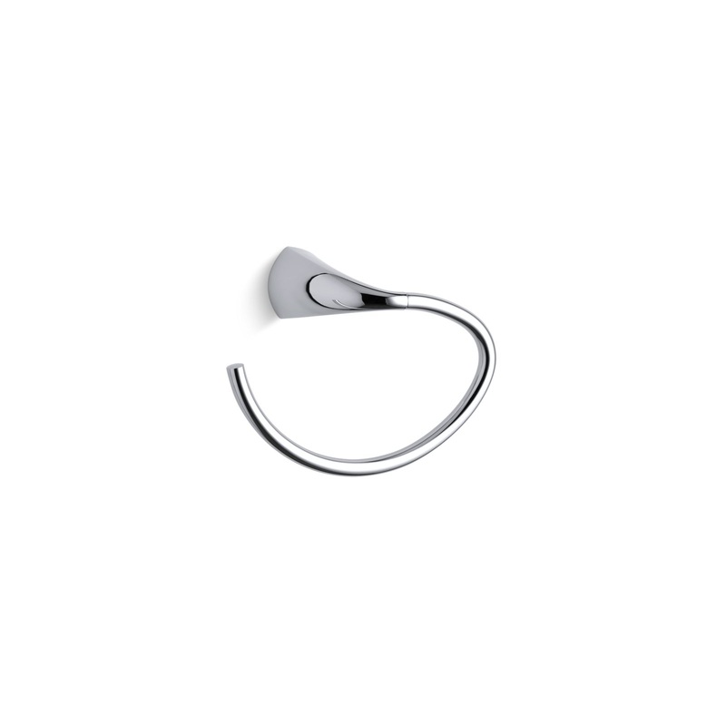 KOHLER K-37057-CP Alteo Towel Ring In Polished Chrome