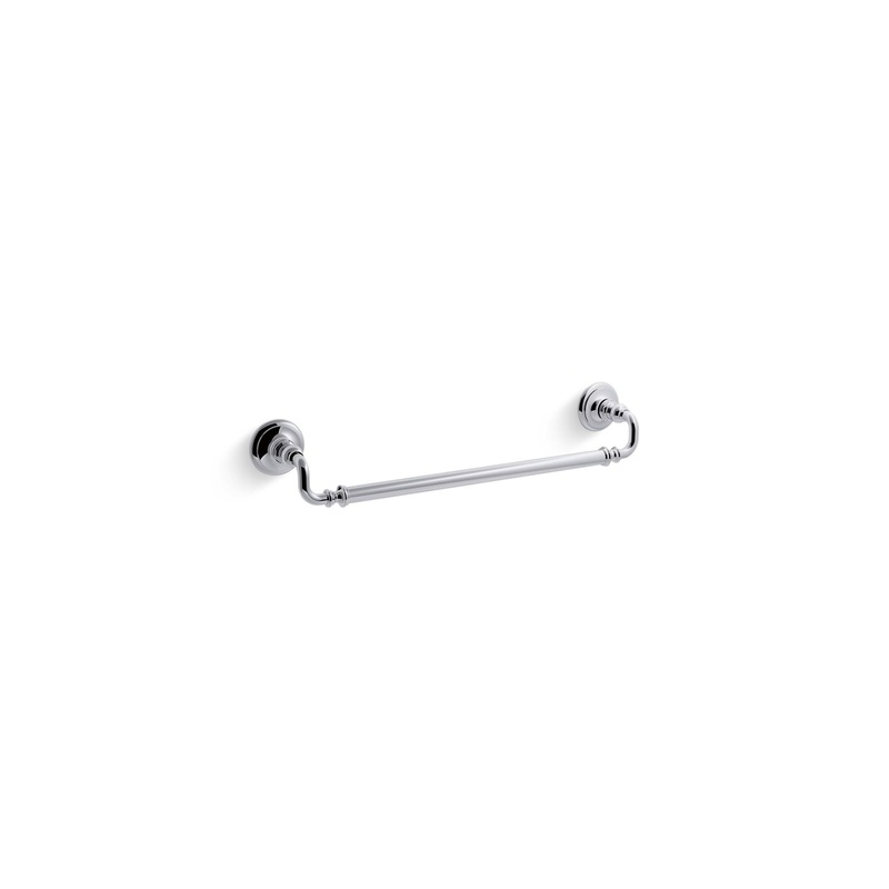 KOHLER K-72567-CP Artifacts 18" Towel Bar In Polished Chrome