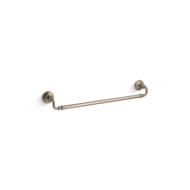 KOHLER K-72568-BV Artifacts 24" Towel Bar In Vibrant Brushed Bronze