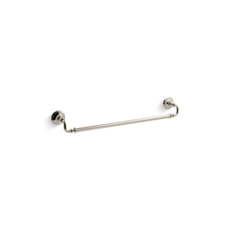 KOHLER K-72568-SN Artifacts 24" Towel Bar In Vibrant Polished Nickel