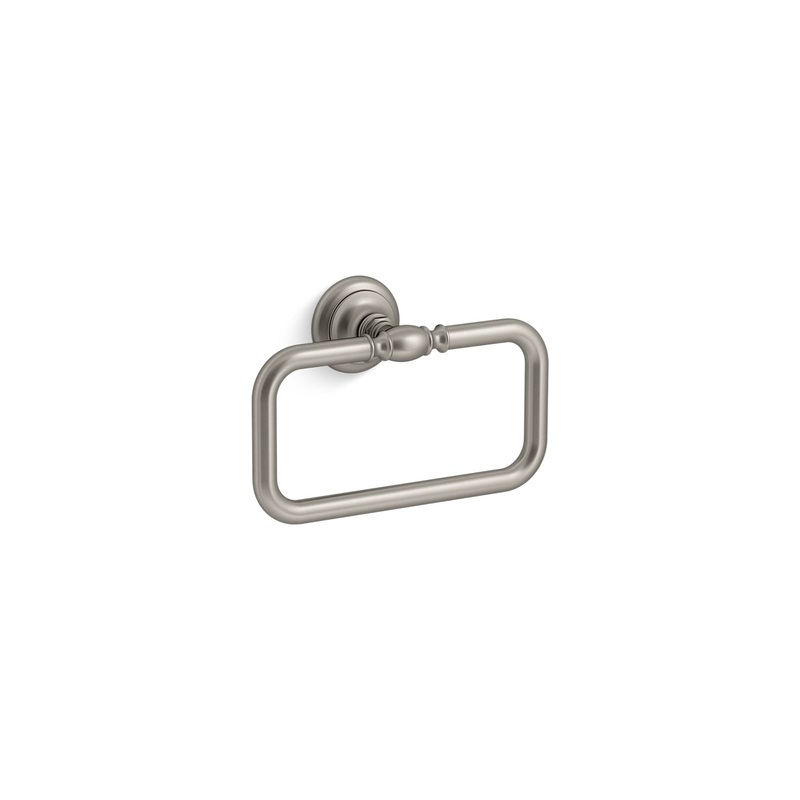 KOHLER K-72571-BN Artifacts Towel Ring In Vibrant Brushed Nickel