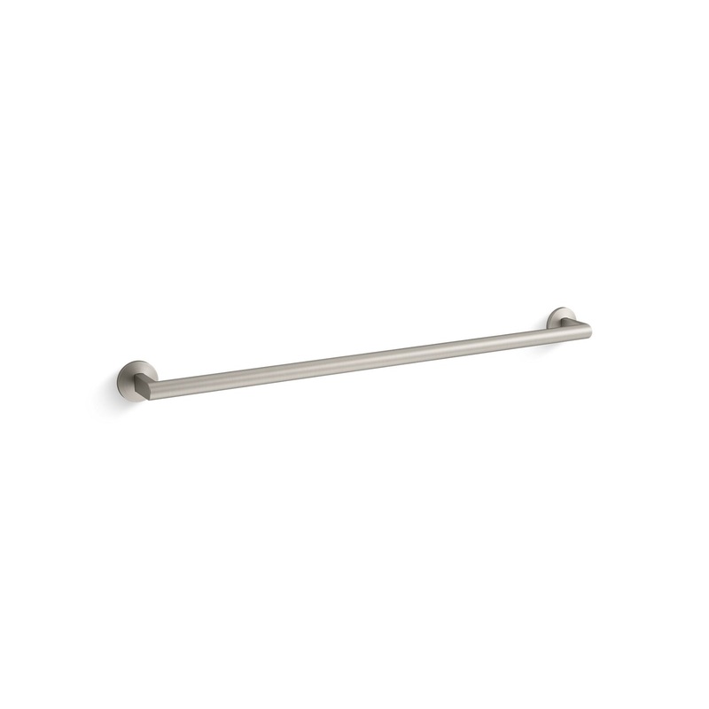 KOHLER K-78374-BN Components 30" Towel Bar In Vibrant Brushed Nickel