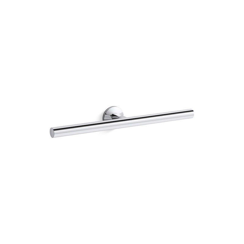 KOHLER K-78379-CP Components Double Towel Arm In Polished Chrome