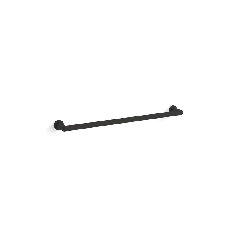 KOHLER K-97882-BL Kumin 24" Towel Bar In Matte Black