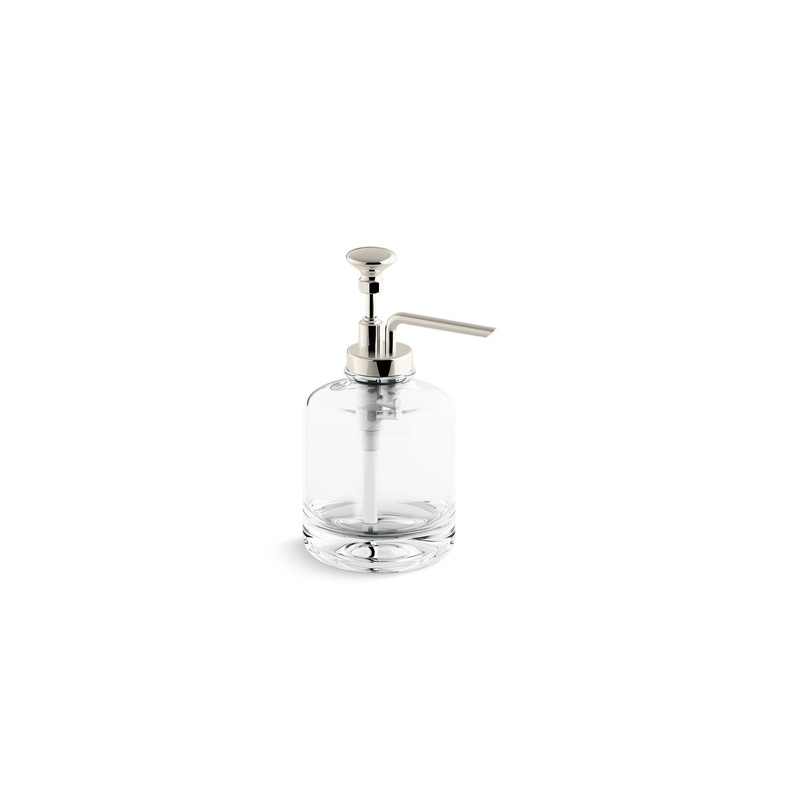 KOHLER K-98630-SN Artifacts Soap Dispenser In Vibrant Polished Nickel