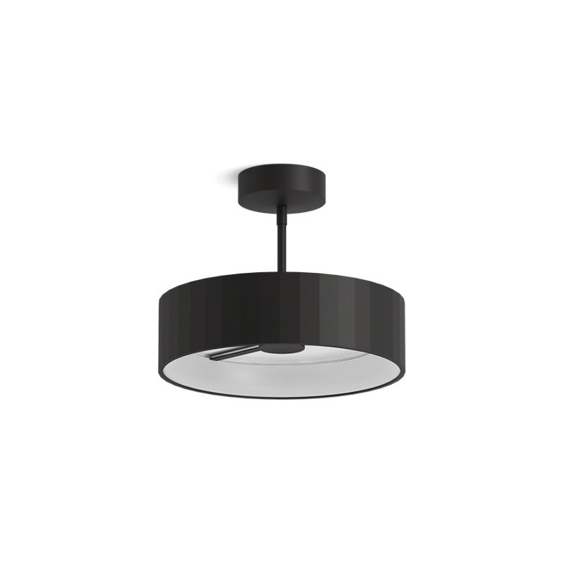 KOHLER K-22521-SFLED-BLL Simpalo 14" Led Semi-Flush In Matte Black