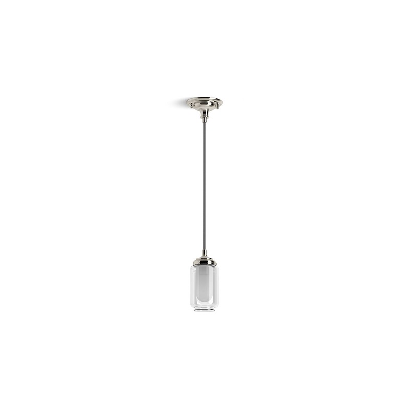 KOHLER K-22653-PE01-SNL Artifacts 4" Pendant In Polished Nickel