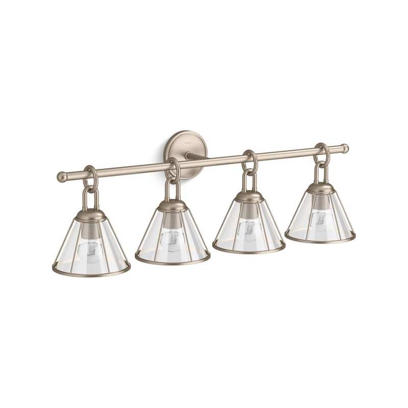 KOHLER K-27744-SC04-BVL Terret Four-Light Sconce In Brushed Bronze