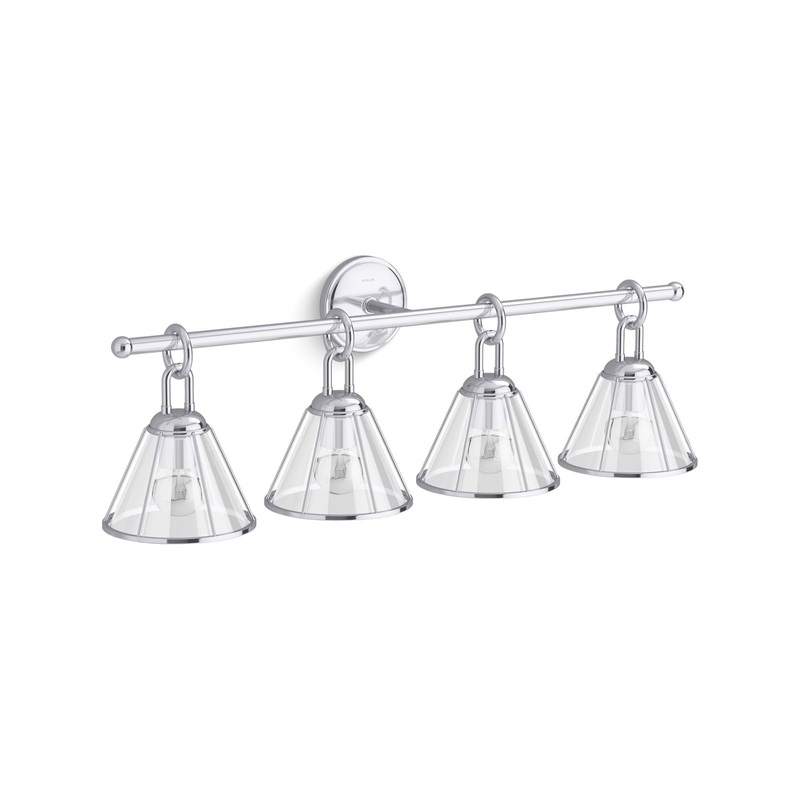 KOHLER K-27744-SC04-CPL Terret Four-Light Sconce In Polished Chrome