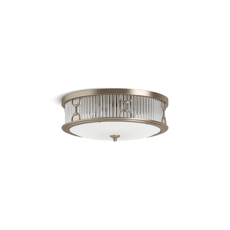 KOHLER K-27750-FM03-BVL Terret 15" Flush-Mount In Brushed Bronze