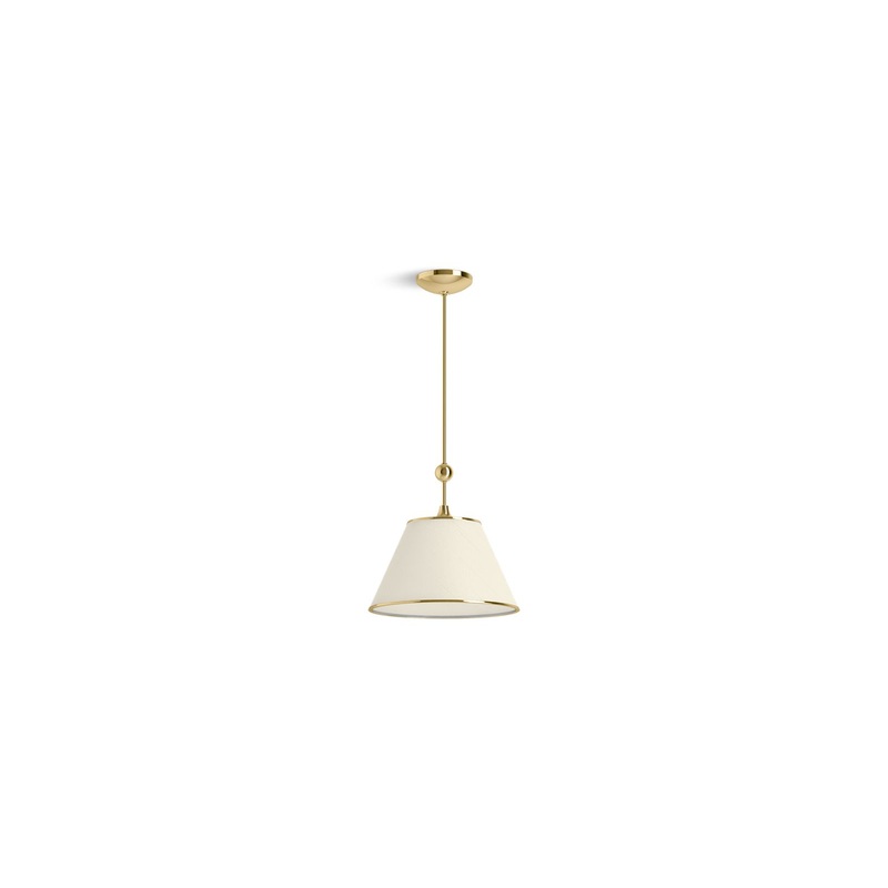 KOHLER K-27861-PE01-2PL Parohn 14" Pendant In Polished Brass