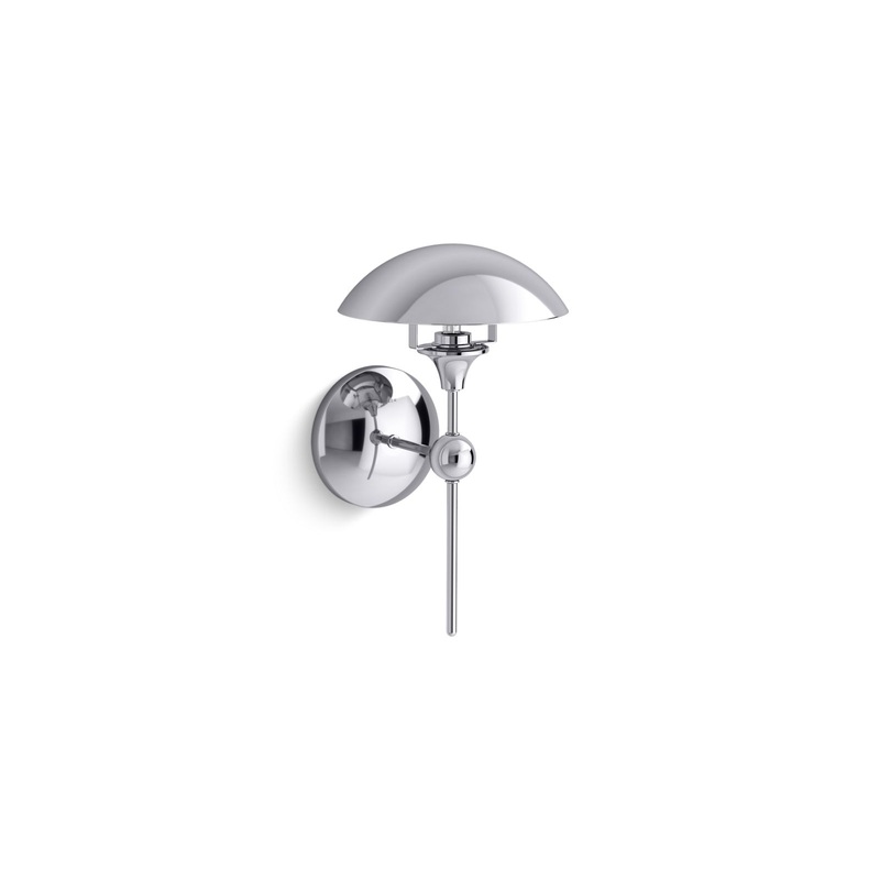 KOHLER K-27944-SC01-CPL Vorleigh One-Light Sconce In Polished Chrome