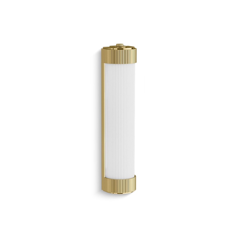 KOHLER K-28545-SC02-2PL Tresdoux Two-Light Bath Bar In Polished Brass