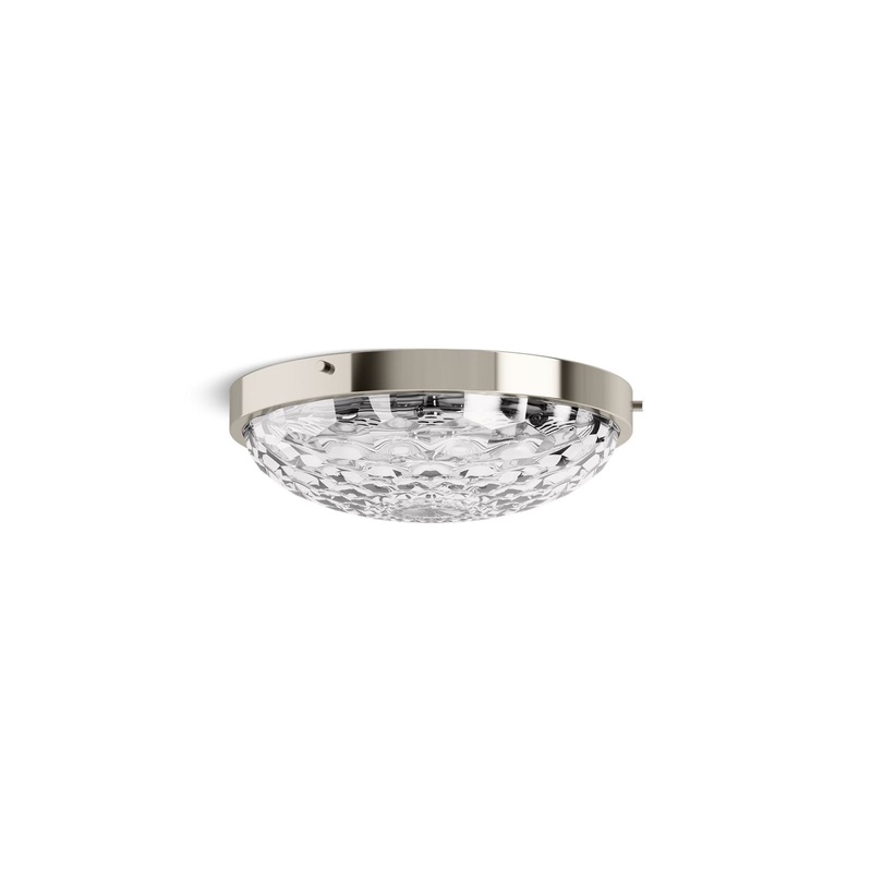 KOHLER K-29373-FM03B-SNL Arendela 15" Flush-Mount In Polished Nickel