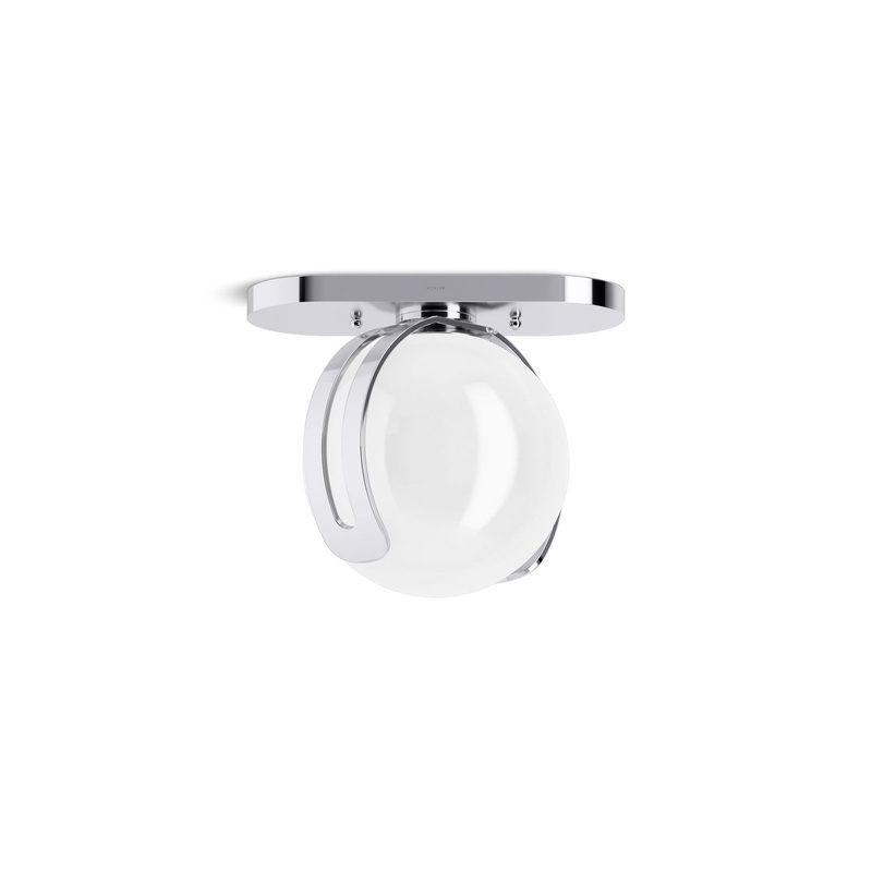 KOHLER K-32374-FM01-CPL Kraga 14" Flush-Mount In Polished Chrome