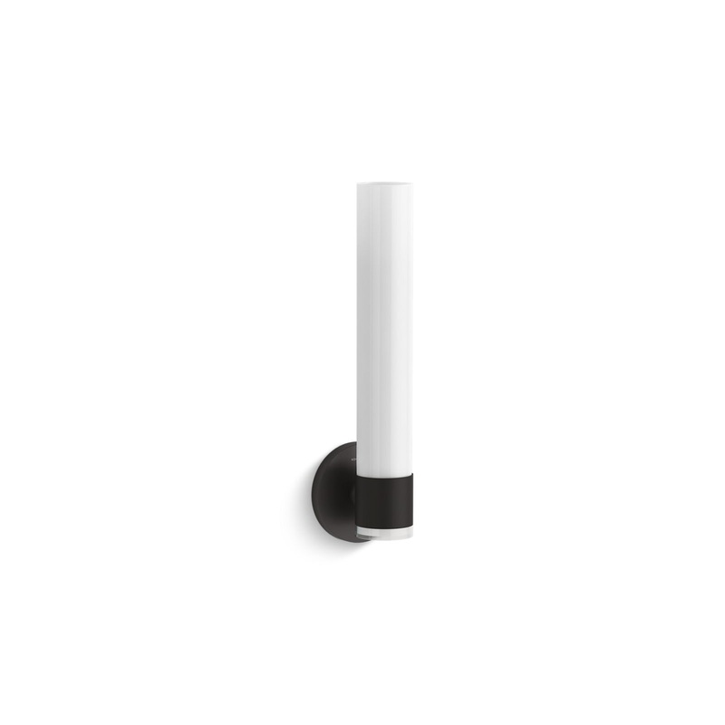 KOHLER K-32375-SC01-BLL Purist One-Light Sconce In Matte Black