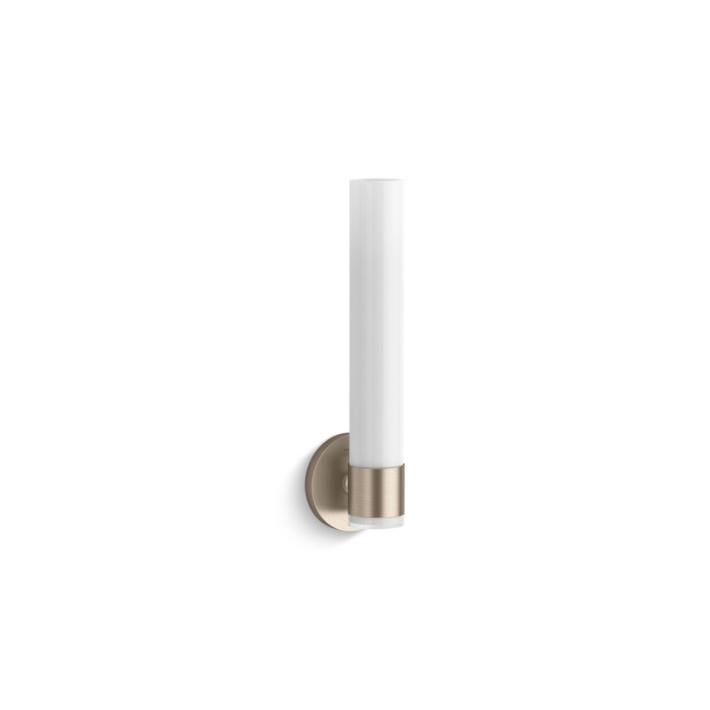KOHLER K-32375-SC01-BVL Purist One-Light Sconce In Brushed Bronze