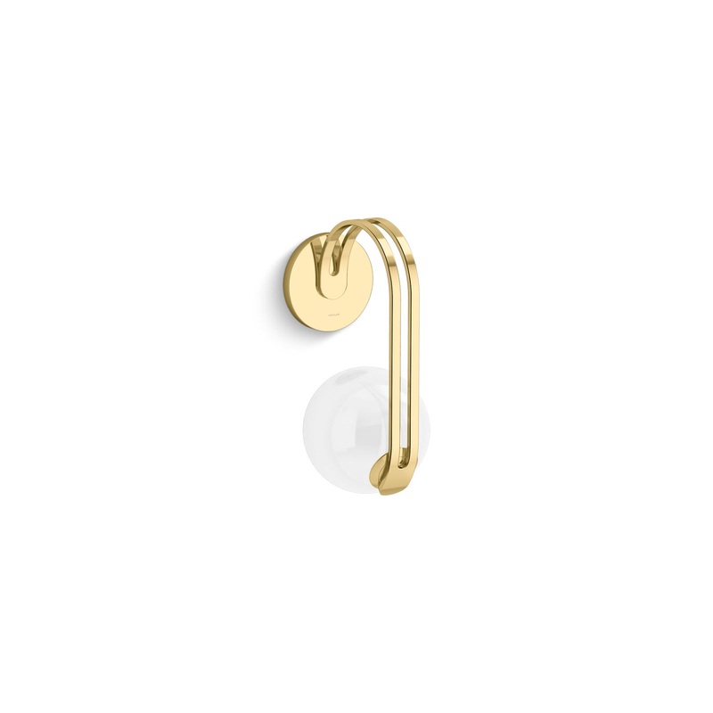KOHLER K-32376-SC01-2PL Kraga One-Light Sconce In Polished Brass