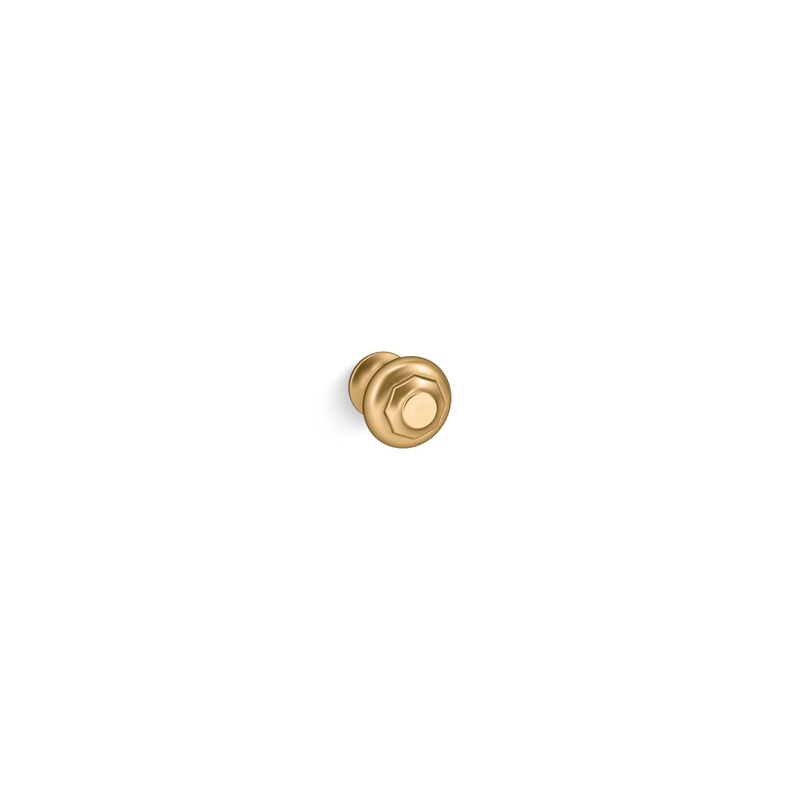 KOHLER K-72578-2MB Artifacts Cabinet Knob In Vibrant Brushed Moderne Brass