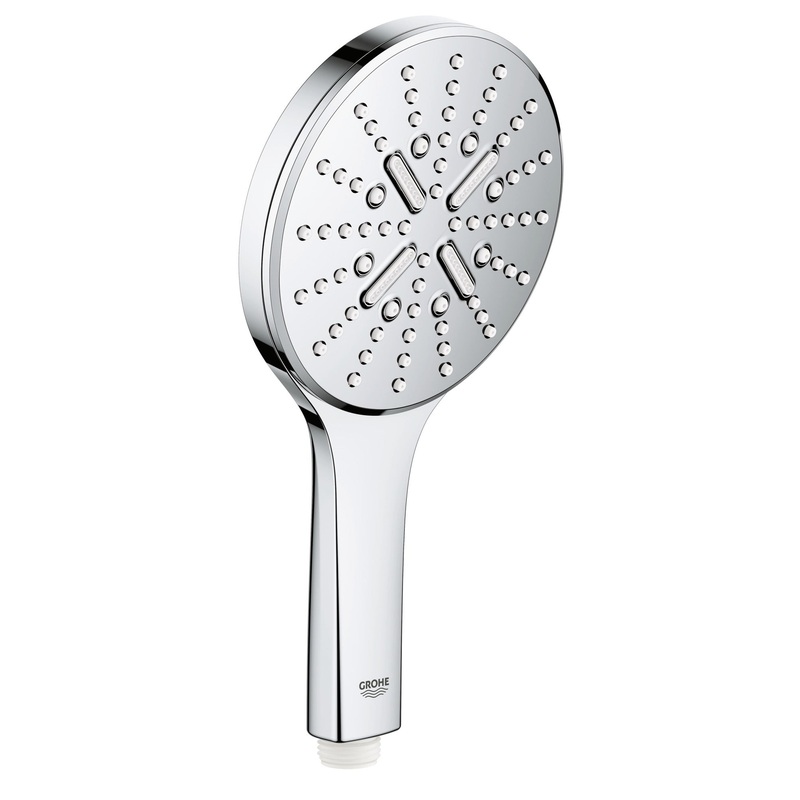 GROHE 26545000 Rainshower Chrome Hand Shower - 3 Sprays, 1.75 gpm