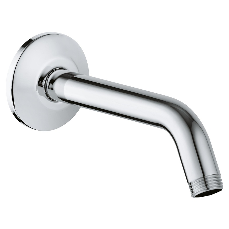 GROHE 27412000 Relexa Chrome 6-5/8" Shower Arm with Flange