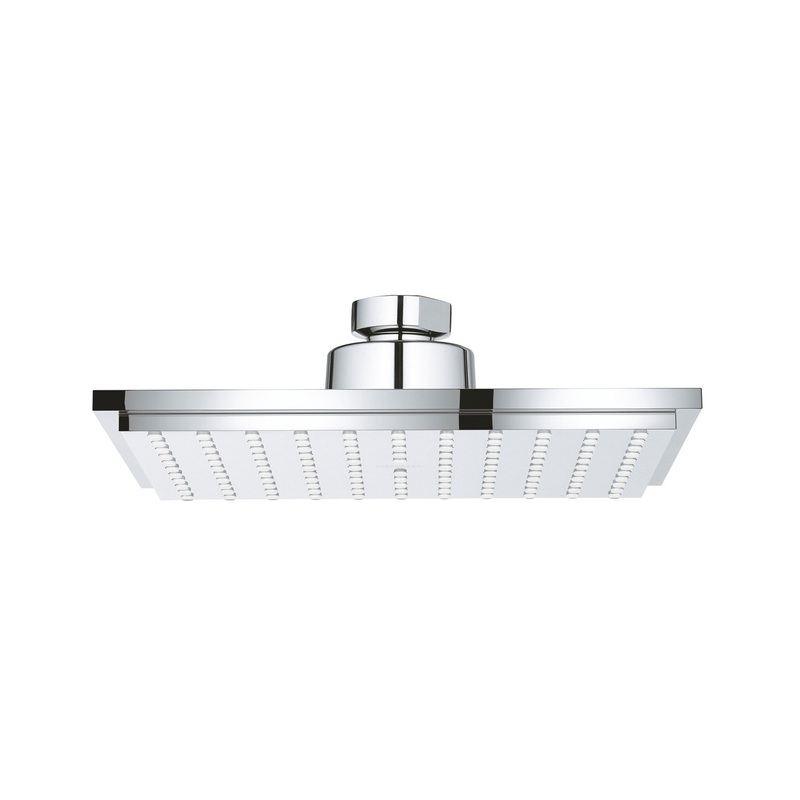 GROHE 27705000 Euphoria Chrome Shower Head - 1 Spray, 2.5 gpm