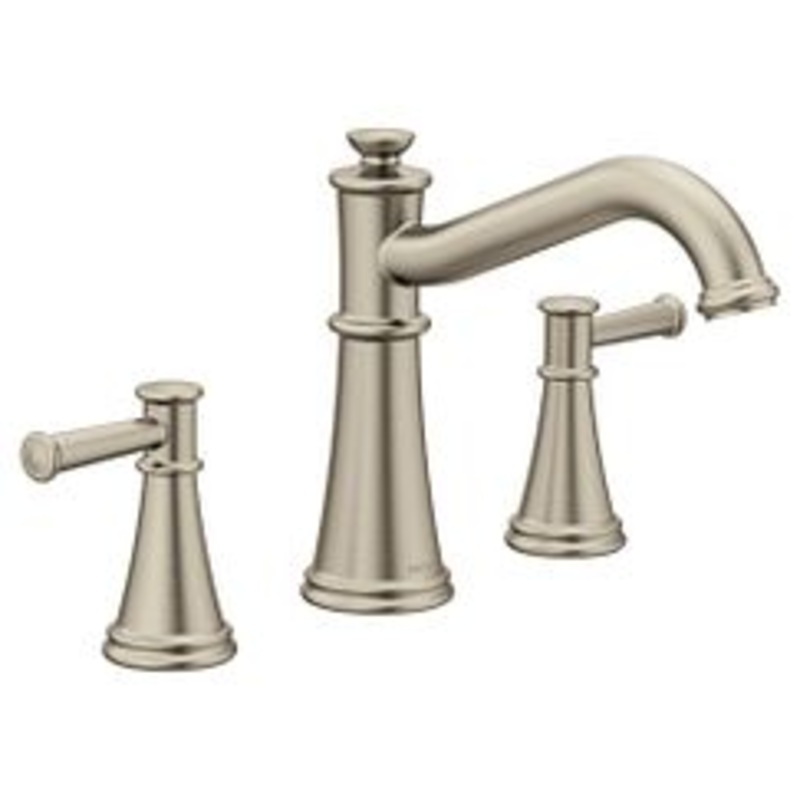 MOEN T9023BN Belfield  Two-Handle Roman Tub Faucet In Brushed Nickel