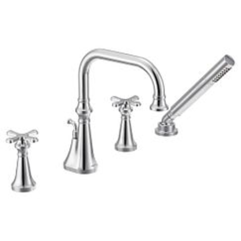 MOEN TS44506 Colinet  Two-Handle Roman Tub Faucet In Chrome