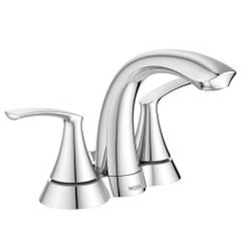 MOEN 5010 Seena  Two-Handle Bathroom Faucet In Chrome
