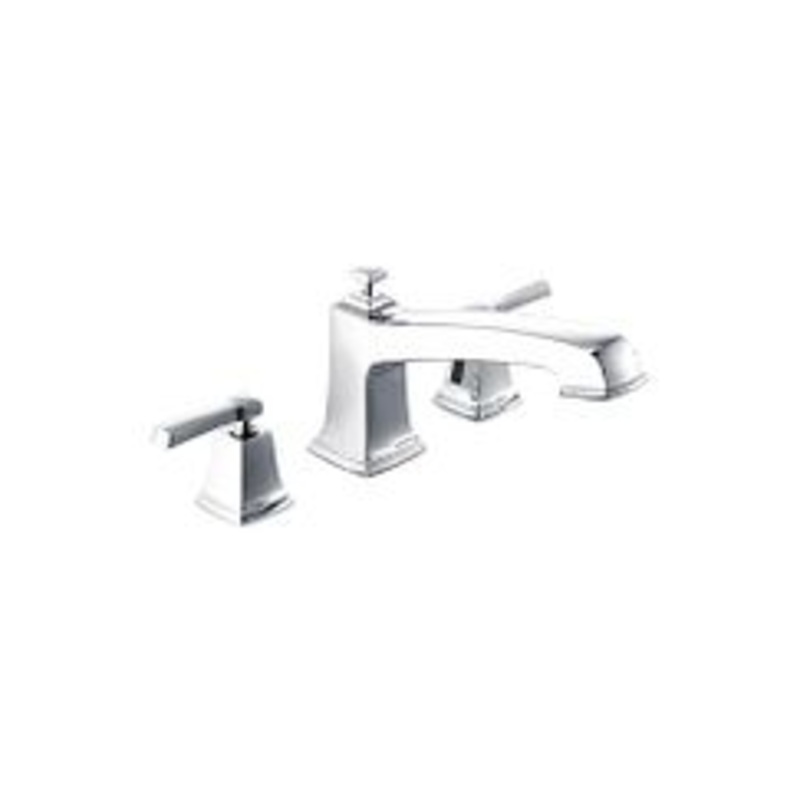 MOEN T623 Boardwalk  Two-Handle Roman Tub Faucet In Chrome