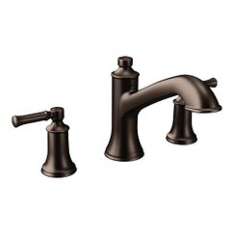MOEN T683ORB Dartmoor  Two-Handle Roman Tub Faucet In Oil Rubbed Bronze