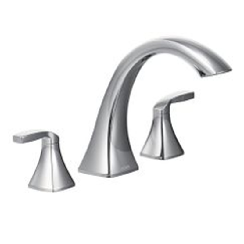 MOEN T693 Voss  Two-Handle Roman Tub Faucet In Chrome